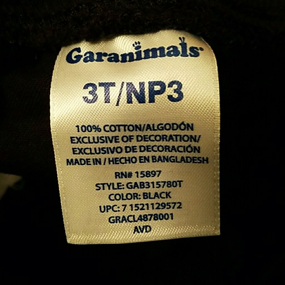 Garanimals black cargo pants - Picture 5 of 5
